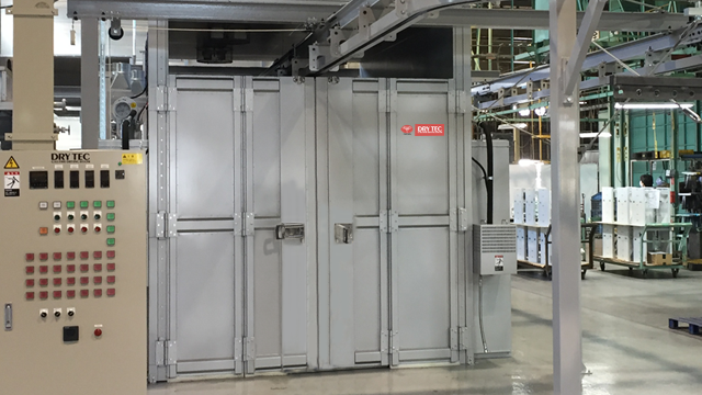 Construction cases of Passing-type drying machine, DRY TEC Special order