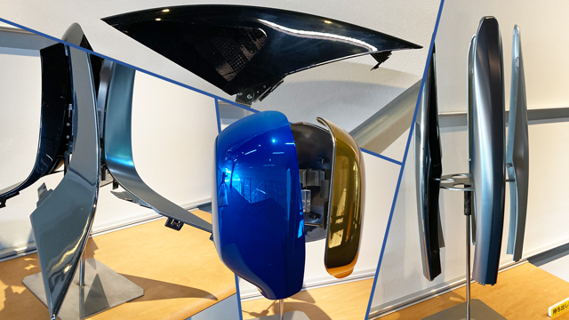 铟素镜面喷涂 样品 展示品2  东金技术中心
