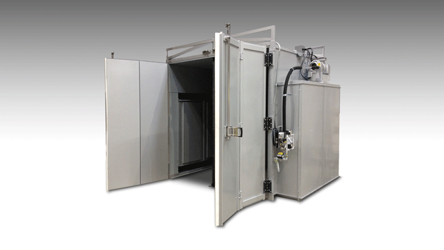 Front and rear door type　Dryer DRYTECH GOW-2522 with front door open