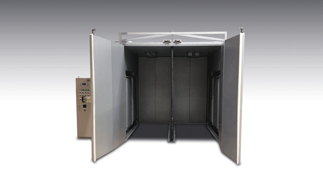 Front and rear door type　Dryer DRYTECH GOW-2522 with front door open