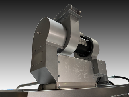 給排気ファンと熱交換器