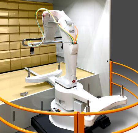 塗装ロボットシステム　スワンプロ