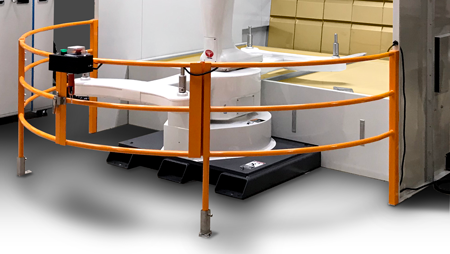 スワンプロ　安全柵