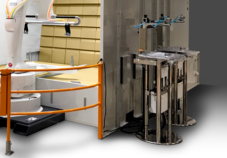 シリンジポンプシステム内蔵　ワンカップシステム