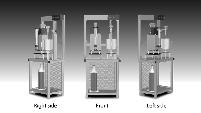 Syringe pump system - One-cup type 