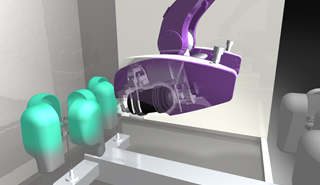 Structure of Hose-less Robot