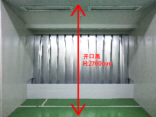 油帘柜TB-36-23B 开口的高度