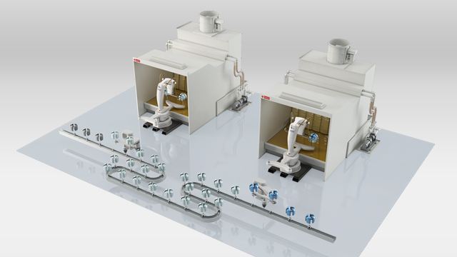 Explosion-proof Coating Robot, SWAN