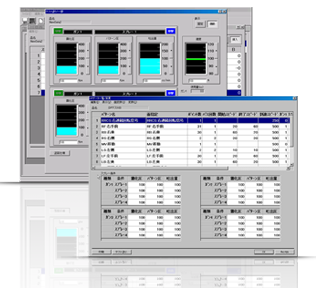 Easy condition setting and visualization of coating