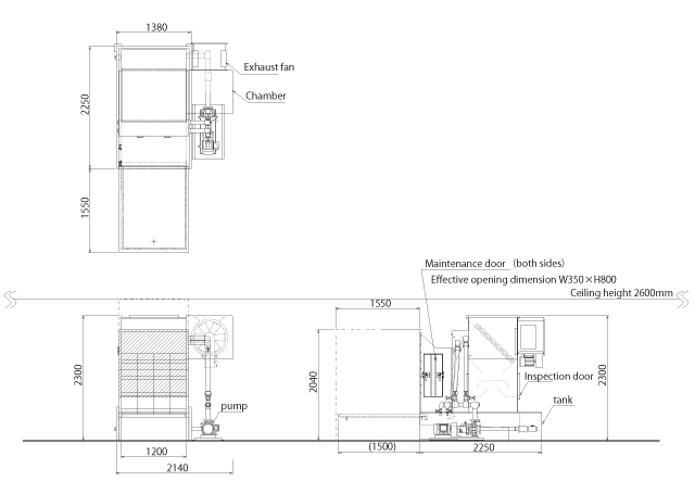 OIL BOOTH TB12-17BS OIL BOOTH TB12-17BS