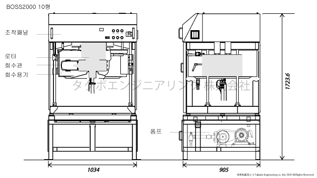 BOSS2000 10형 도면