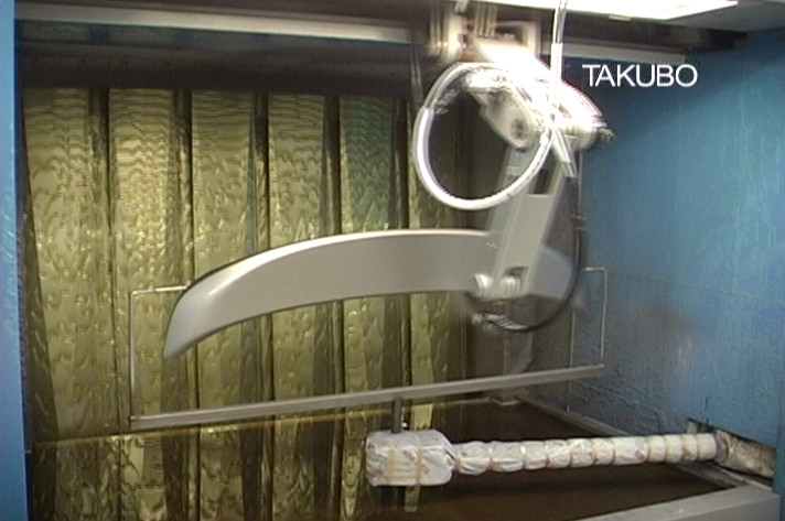 エアロパーツ 塗装テスト 2001年タクボエンジニアリング(株)にて