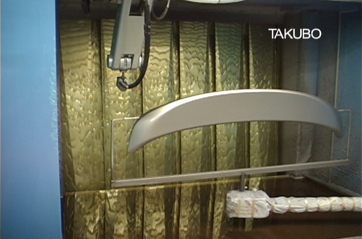 エアロパーツ 塗装テスト 2001年タクボエンジニアリング(株)にて