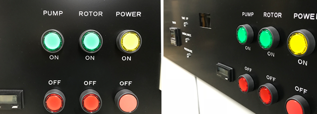 駆動部の電源スイッチパネル他 駆動部の電源スイッチパネル他