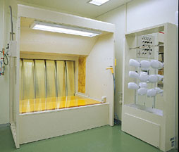 OIL BOOTHの施工例 OIL BOOTHの施工例